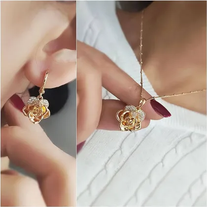 🌟🌹نیمست گل رز نگین‌دار 🌟🌹