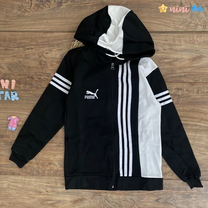 سویشرت شلوار پسرانه اسپرت بغل 3 خط 8 تا 14 سال