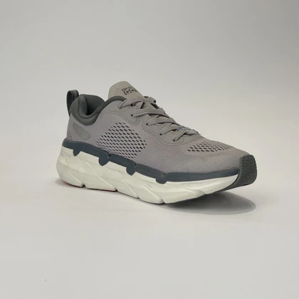 کفش پیاده روی اسکچرز مدل Max cushion کیفیت مستر طوسی