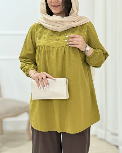 تونیک مانتویی زنانه خورشید 1696