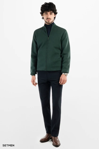 بافت مردانه تمام زیپ