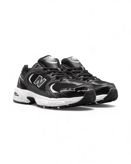 کتانی ویتنامی نیوبالانس 530 مشکی سفید New balance 530 Black and white