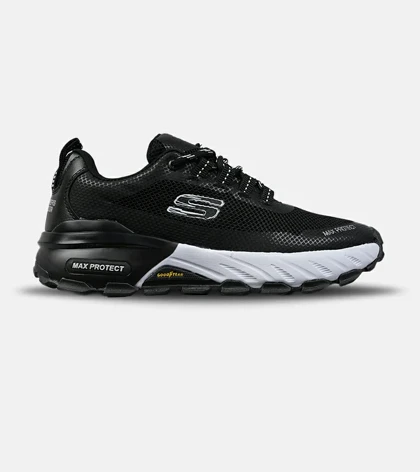 کفش کتانی طبی ورزشی مشکی SKECHERS max protect مدل 8553