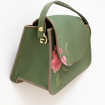 کیف زنانه چرم مدل گلاب