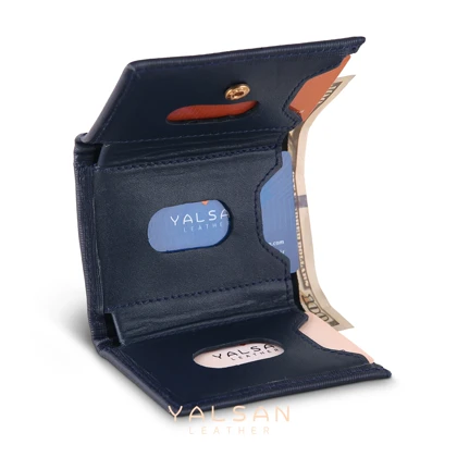 کیف پول زنانه چرم یلسان مدل لیورا کد 155-HRM