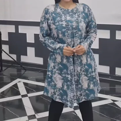 تونیک زنانه دو تیکه کریشه عیدانه