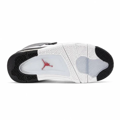 کفش و کتانی مردانه ساق‌دار مدل جردن NIKE AIR JORDAN 4 رنگ سفید مشکی کد 2727