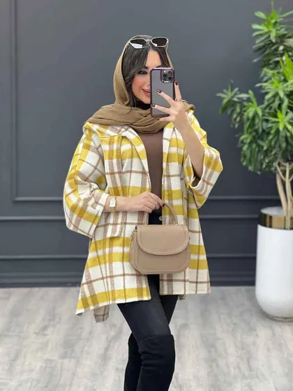 پالتو خفاشی بغل دکمه