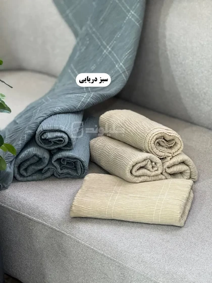 شال پلیسه پاییزه نلی