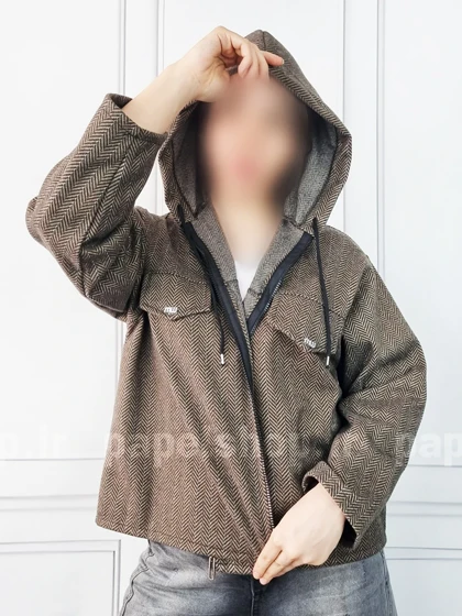 سویشرت جناقی طرح دوجیب