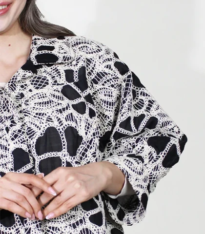 کت آستین پفکی کد 1316