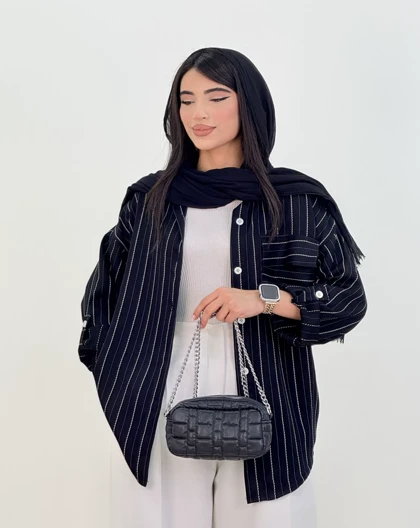 شومیز راه راه الهام(13)کد:5240