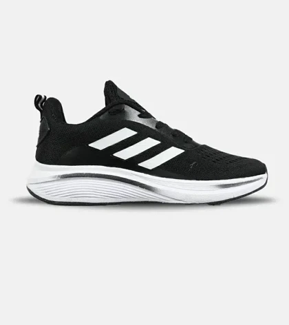 کفش کتانی مردانه و زنانه مشکی سفید ADIDAS BONCE