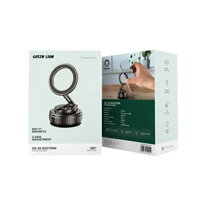 هولدر موبایل گرین لاین مدل GREEN LION GX-35 SUCTION GNGX35SPHIL
