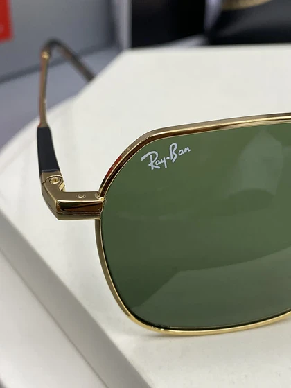 عینک آفتابی Ray-Ban RB8094 دو رنگ طلایی/مشکی عدسی کریستال ضد UV