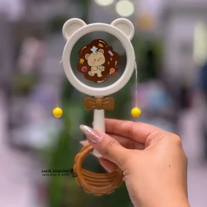 ست جغجغه باکسی کرم نارنجی