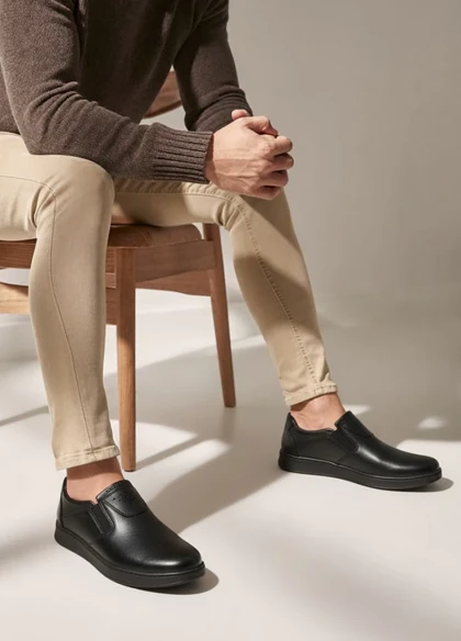 کفش روزمره مردانه مدل Shahab-مشکی