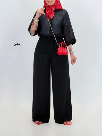 6951-شلوار فول بگ هرمس