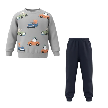 ست سویشرت و شلوار راحتی بچگانه مدل PJ1431