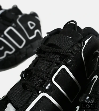 کفش کتانی مردانه و زنانه مشکی سفید NIKE Air More Uptempo '96 مدل 7153