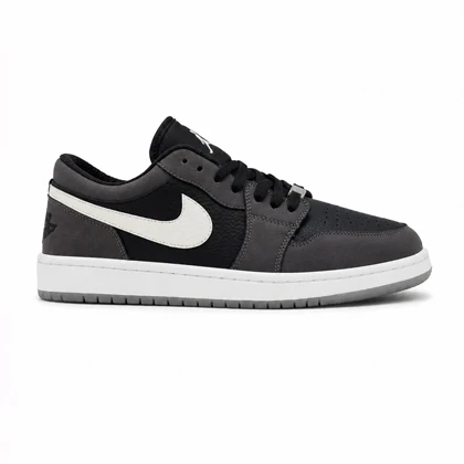 کفش و کتانی مردانه مدل NIKE AIR JORDAN 1 رنگ مشکی طوسی کد 30194