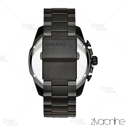 ساعت دیزل مردانه شاخدار مشکی صفحه رنگی 102688