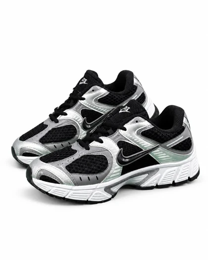 کفش کتانی مردانه رانینگ مدل نایکی V5 مشکی طوسی Nike V5