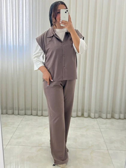 ست سه تیکه دخترونه و زنونه اسپرت بیرونی کد 678