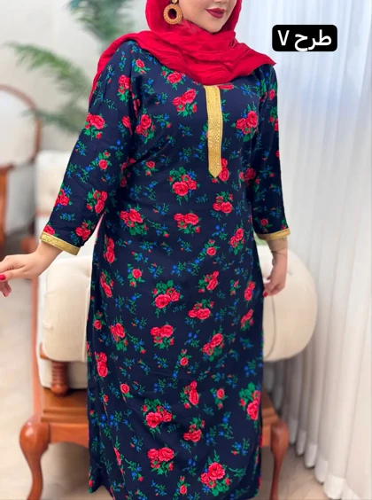 پیراهن نخ طلاکوب 3121
