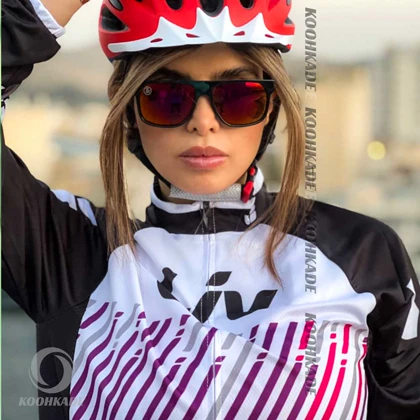 ست لباس دوچرخه سواری شلوار پد دار LIV