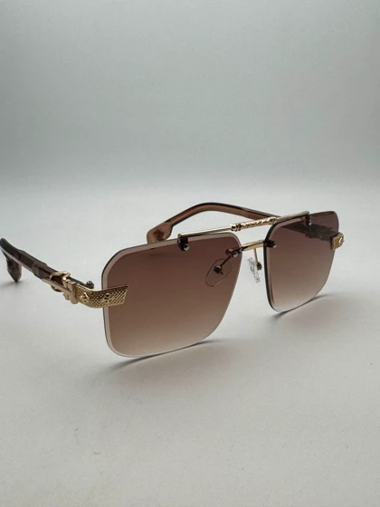 عینک فریم لس کروم هارتز کد 51 Chrome Hearts