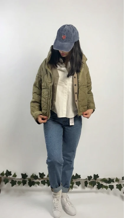 کاپشن پافر سدری تیره زارا