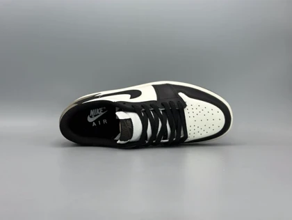 کتانی نایکی جردن1لو دارک موکا مستر/Nike Air Jordan 1 low