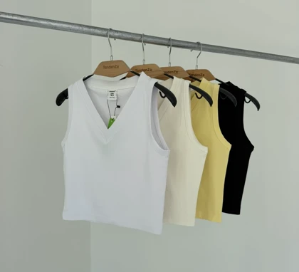 تاپ زنانه یقه 7