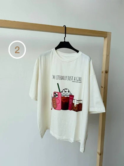 تیشرت باکسی Summer