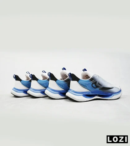 کفش کتانی مردانه آبی مشکی سفید نایک NIKE Air Griffey Max V2