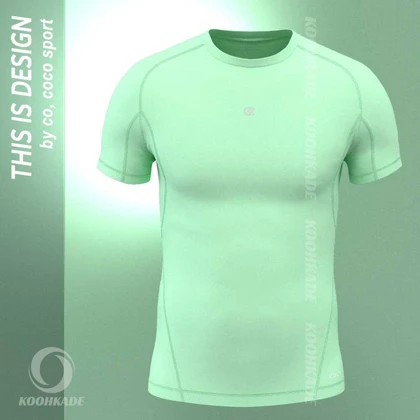 تیشرت مردانه براش پنبه COCO