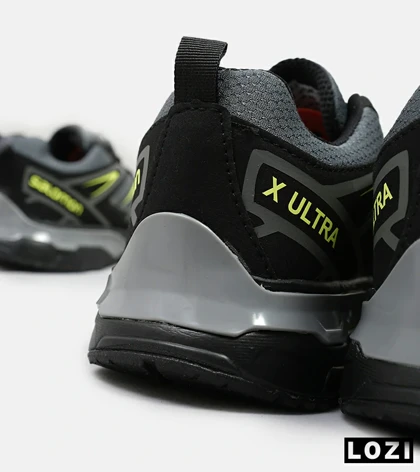 کفش کتانی بزرگ پا مشکی سبز سالومون Salomon X ULTRA