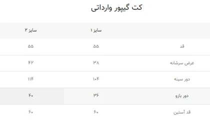 کت گیپور وارداتی