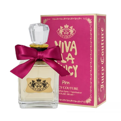 ادوپرفیوم زنانه پینک ویژوآل Pink مدل ویوا لا جویسی Viva la Juicy حجم 100 میلی لیتر طرح مارک