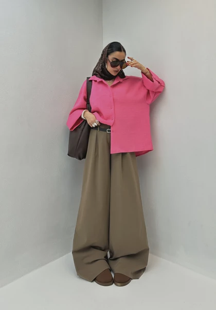 شومیز لینن نچرال