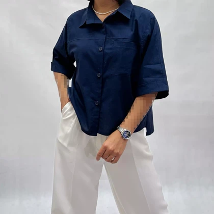 شومیز زنانه تک جیب | KIANA