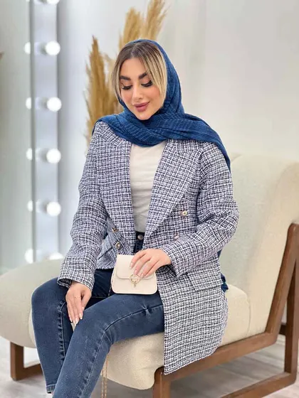 مانتو شنل شش دکمه