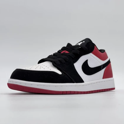 کفش نایک ایر جردن وان رترو لو NIKE AIR JORDAN 1 RETRO LOW BLACK TOE کد 224