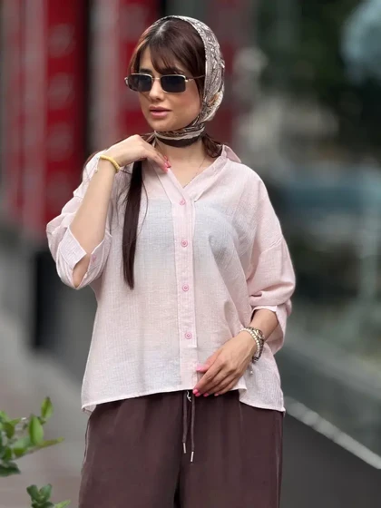 شومیز شیشه ای ماندانا