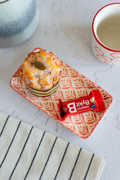 رولت خوری طرح دار دنی هوم سایز کوچک / BA45