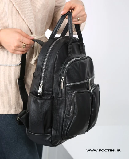 کوله زنانه چرم دو جیب بزرگ 250 AM