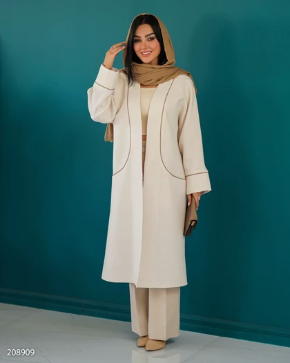 مانتو زنانه مدل بردین کد 2089