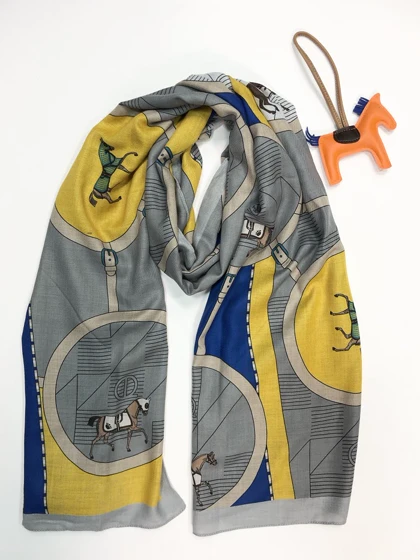 شال هرمس موهر hermes