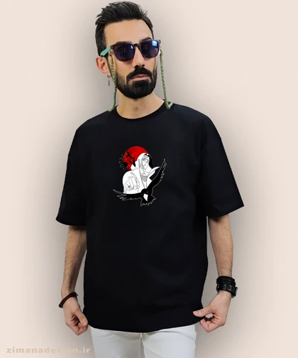 تیشرت لش مردانه و زنانه طرح ناروتو شخصیت ایتاچی اوچیها کد909